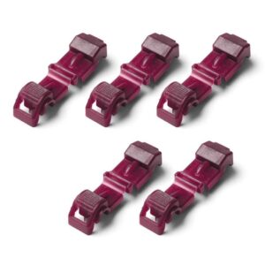 5pc red end connectors