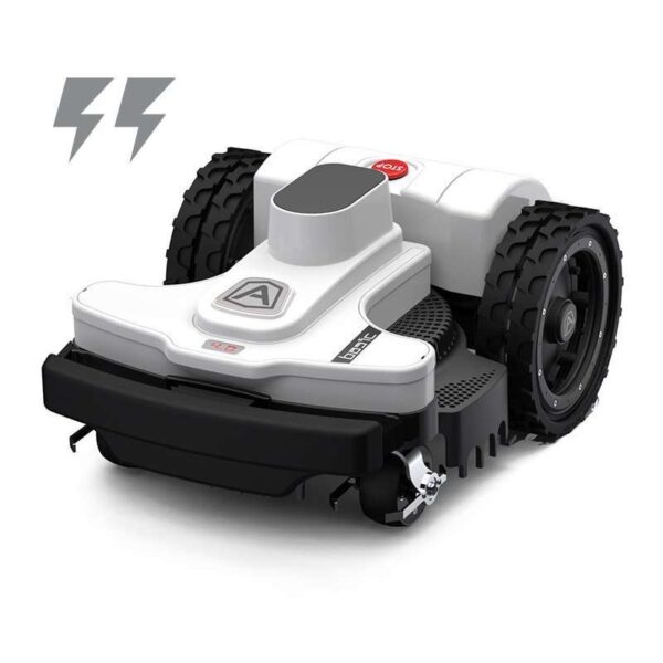 Ambrogio 4.0 basic robotic mower white background 2