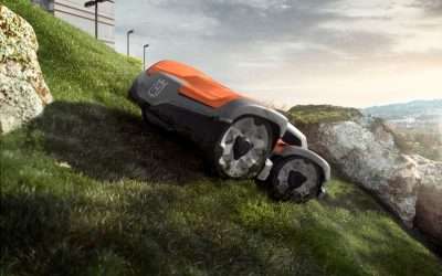 Sticks & stones may break my robot: can robotic mowers deal with uneven terrain?