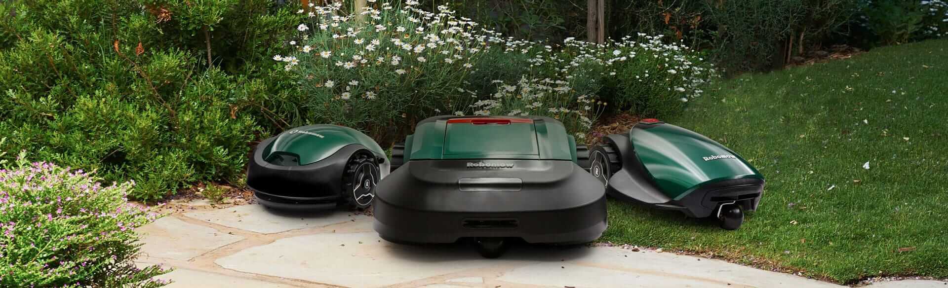 robomow robot mower lineup