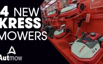 4 NEW Kress Robotic Mowers for 2023