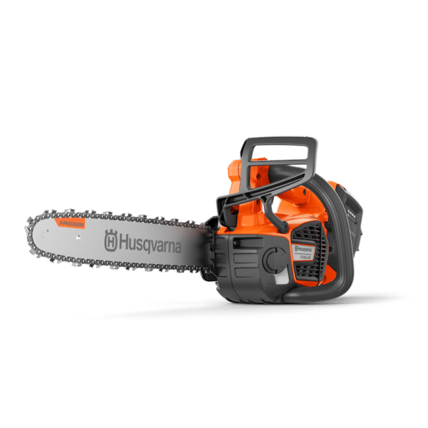 HUSQVARNA T540i XP Cordless Chainsaw showcased with ergonomic top-handle design and advanced battery power, available at Autmow.