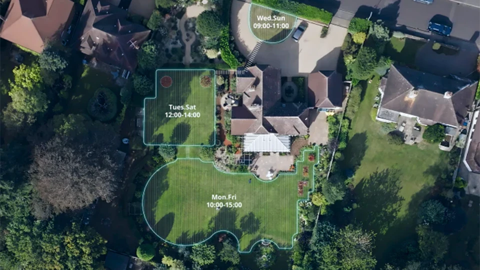 segway navimow wireless robotic mower multi-zone management capabilities at autmow