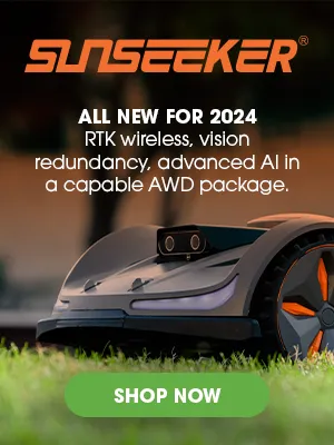 sunseeker all new wireless robotic mower at autmow