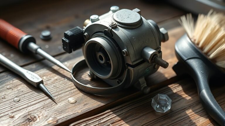 clean mower carburetor effectively
