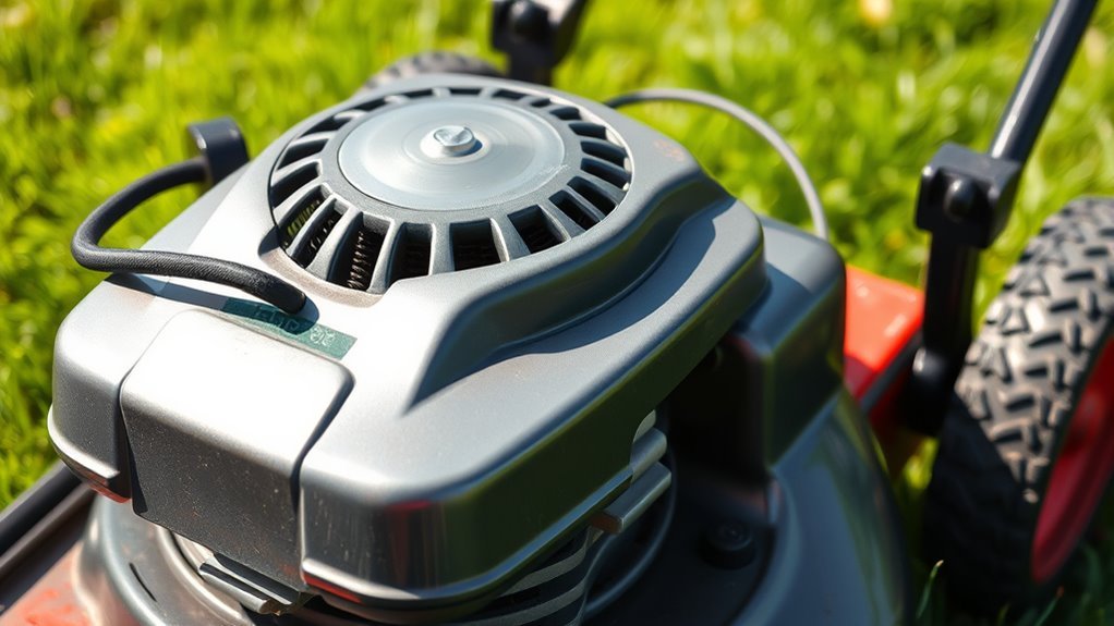 determine mower fuel type