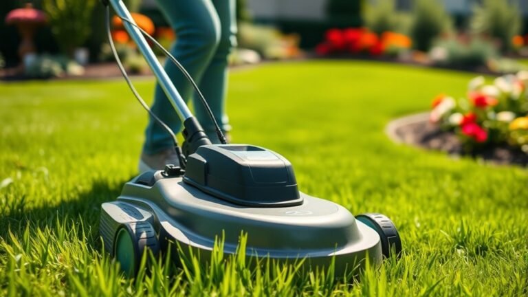 efficient brushless lawn mowing