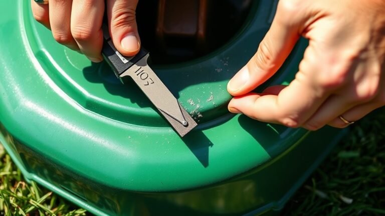 lawn mower blade sharpening