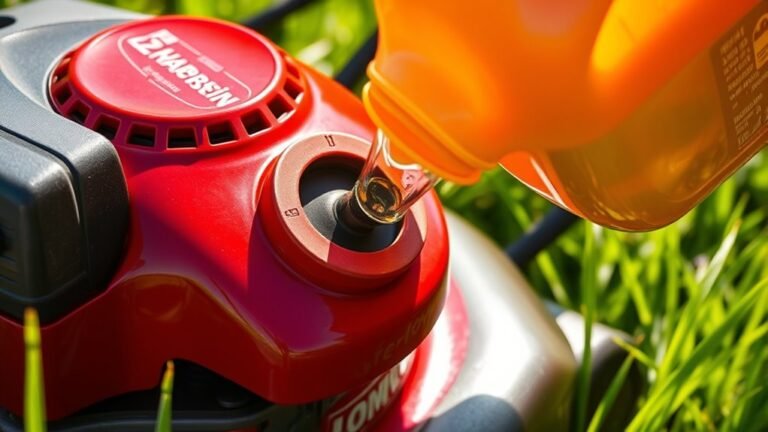 lawn mower fuel type