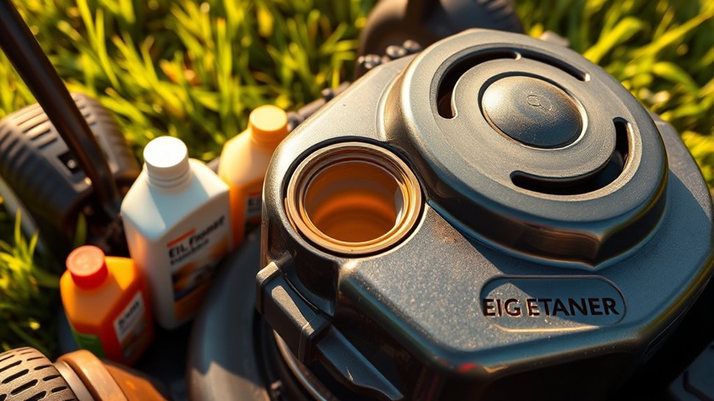 lawn mower oil type