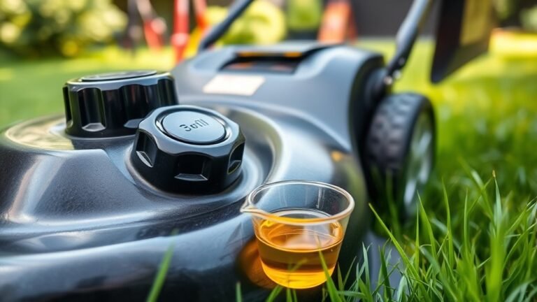 lawn mower oil type