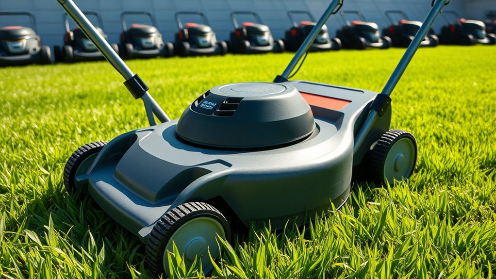 lawn mower weight selection