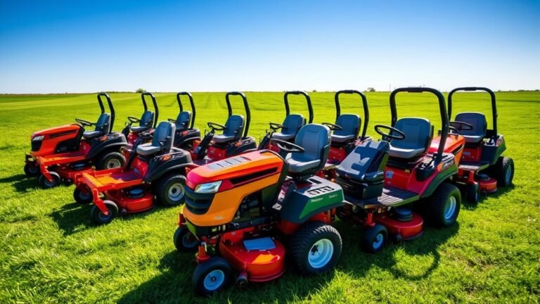 lawn mowers price list