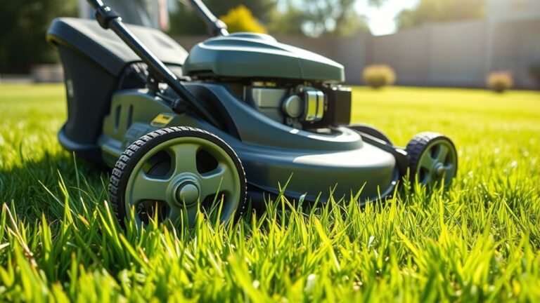 motorized lawn mower explanation