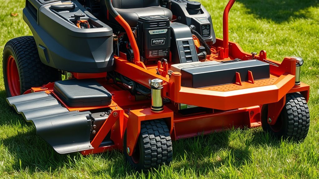 mower weight influencing factors