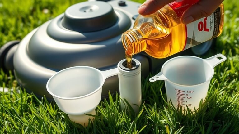 oil capacity for push mower