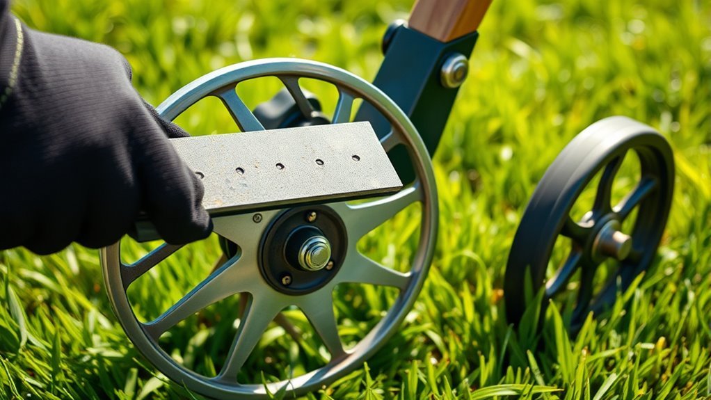 sharpen reel mower easily