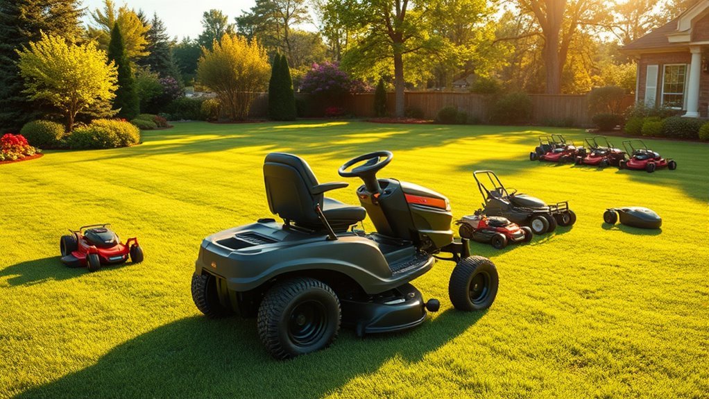 top 13 lawn mowers