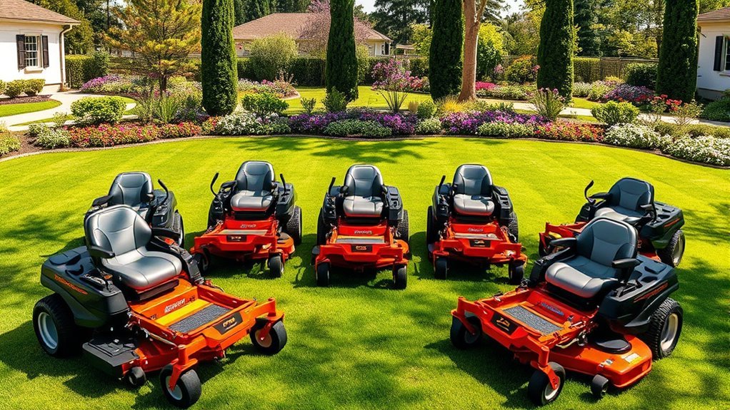top 9 zero turn mowers