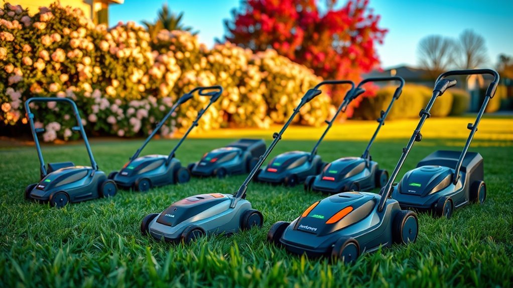top compact electric mowers