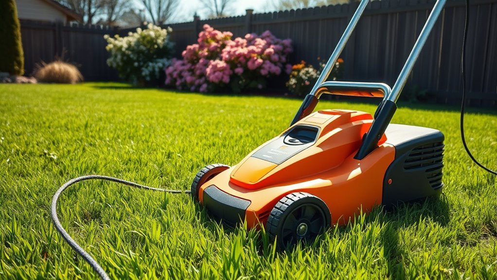 top corded lawn mowers