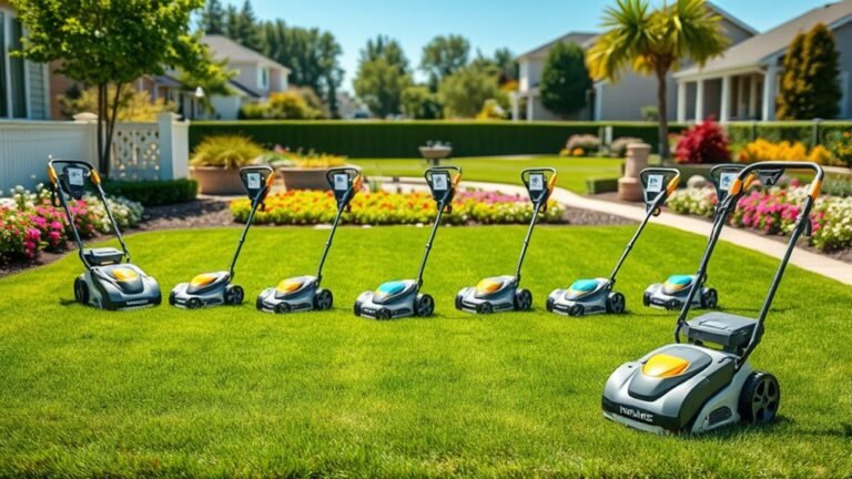 top electric mowers for small yards