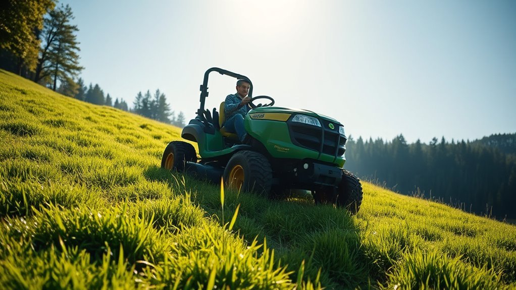 top hill climbing lawn mowers
