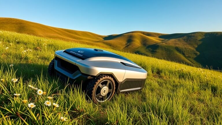 top hill mowing robot mowers