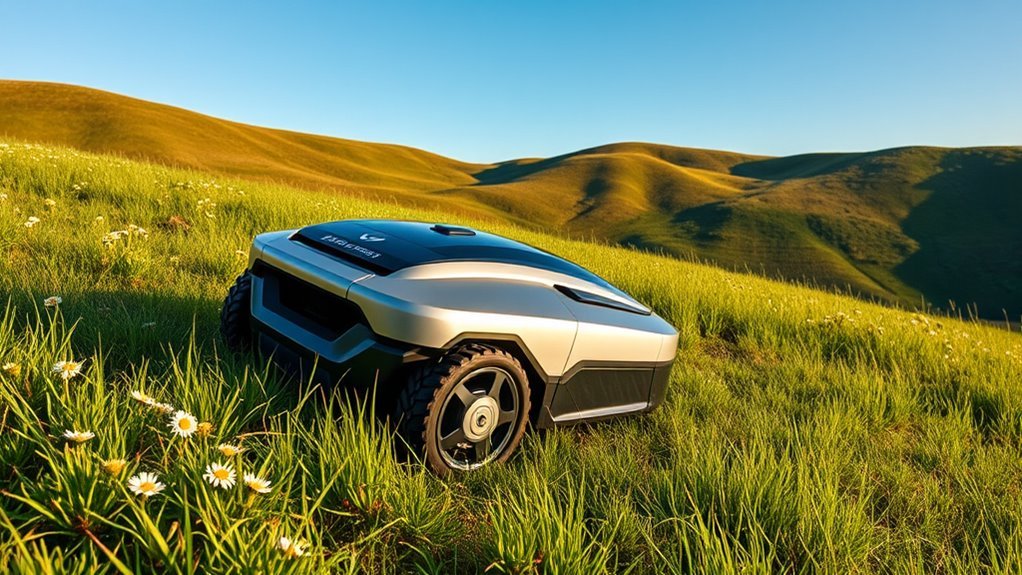 top hill mowing robot mowers