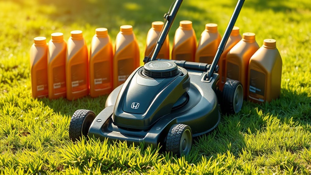 top honda mower oils