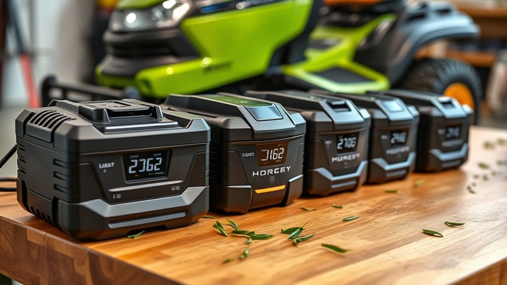 top lawn mower battery chargers