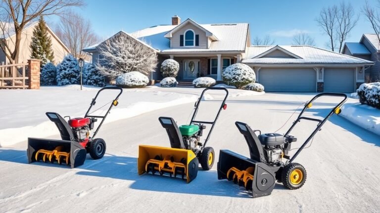 top lawn snow blower combos