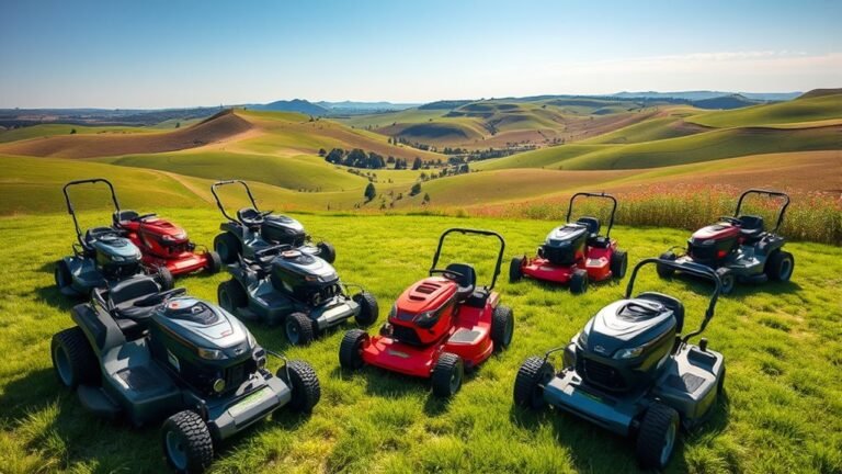 top mowers for hilly land