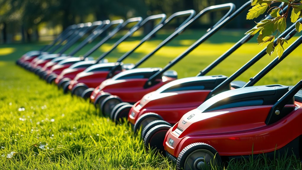 top mulching lawn mowers