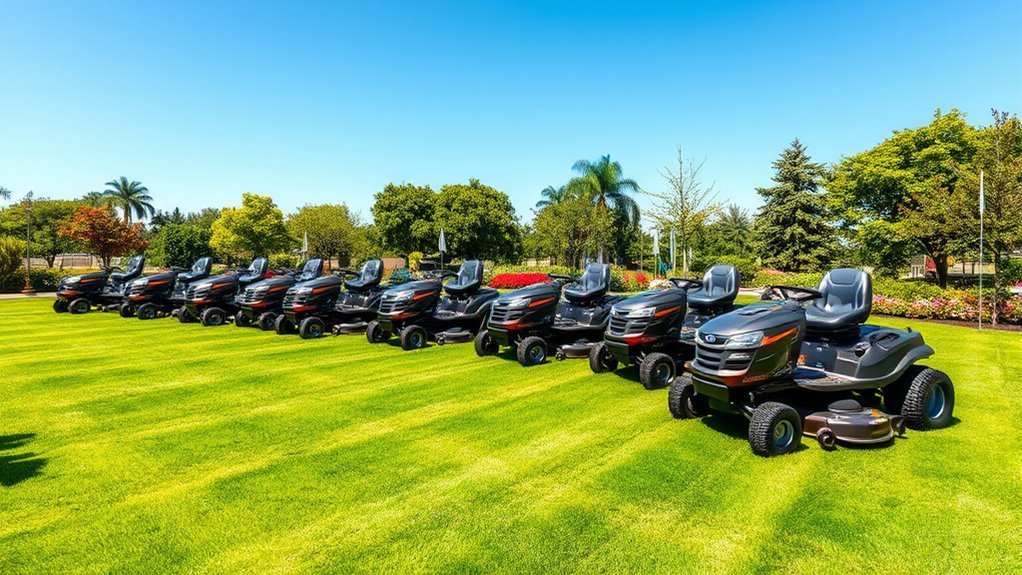 top mulching lawn mowers