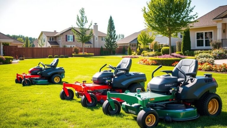 top residential zero turn mowers