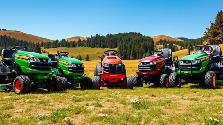 top rugged terrain lawn mowers