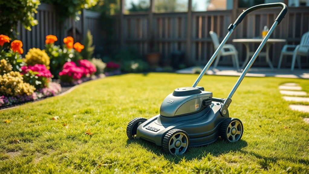 top small yard lawn mowers