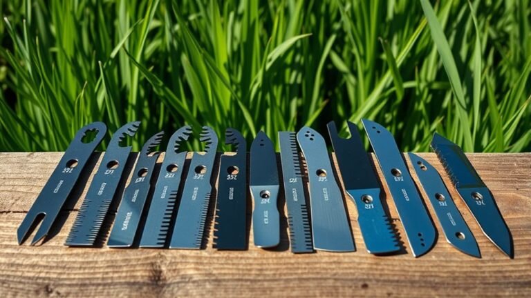 top thick grass mower blades