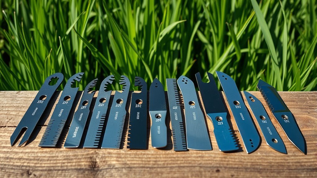 top thick grass mower blades