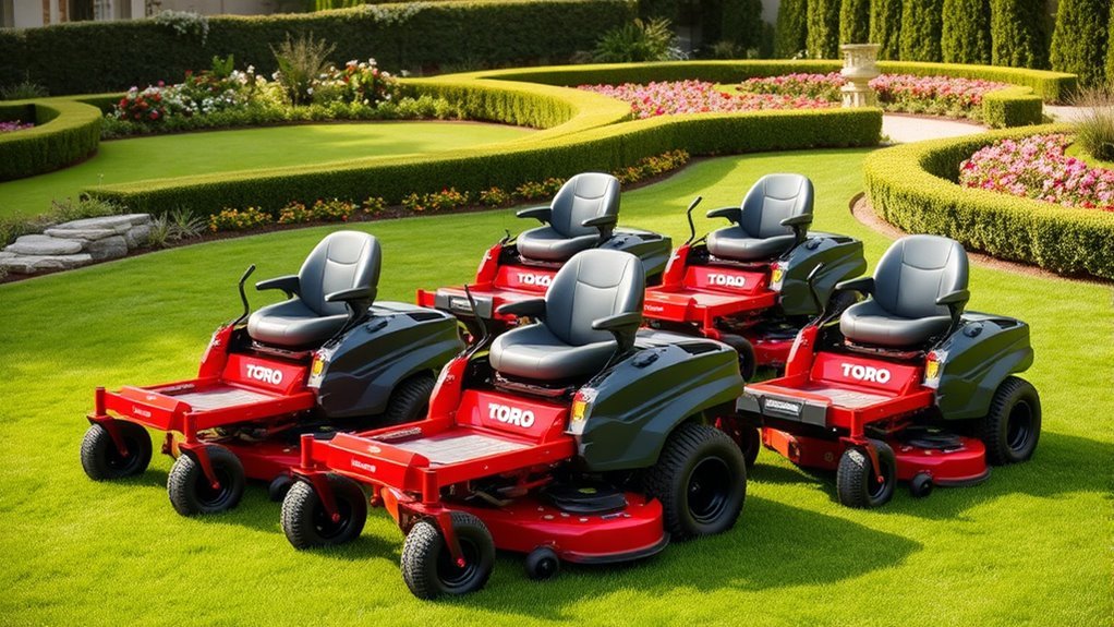 top toro zero turn mowers