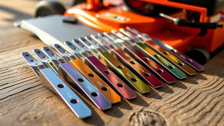 top zero turn mower blades