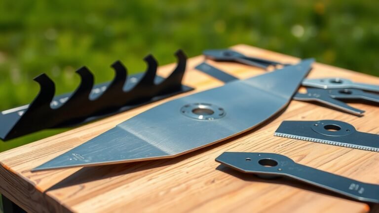 top zero turn mower blades