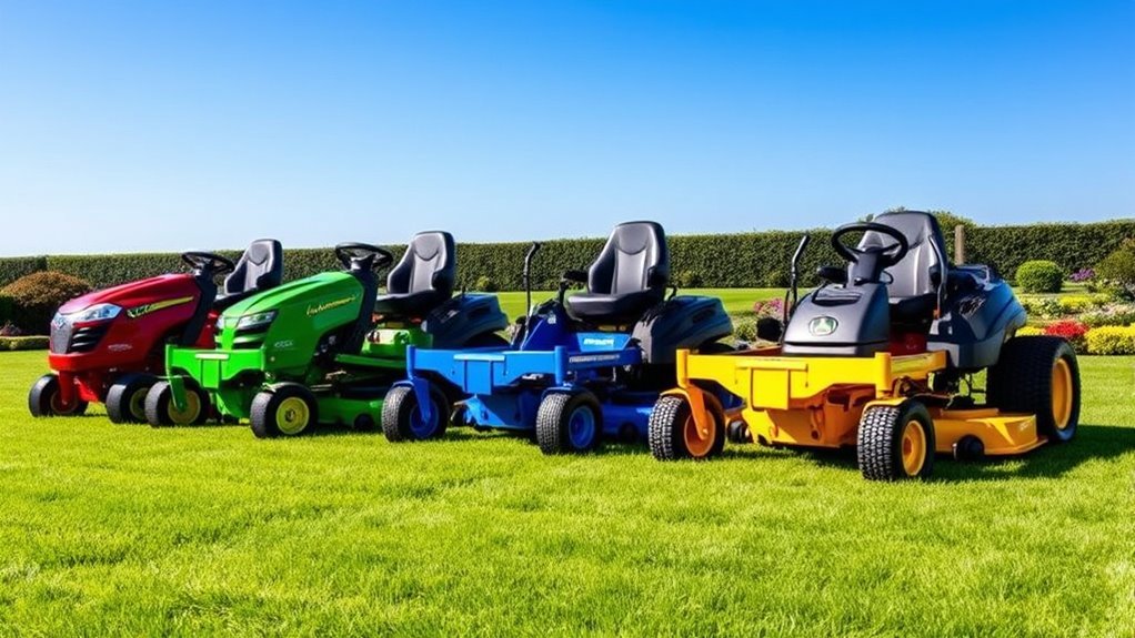 top zero turn mowers