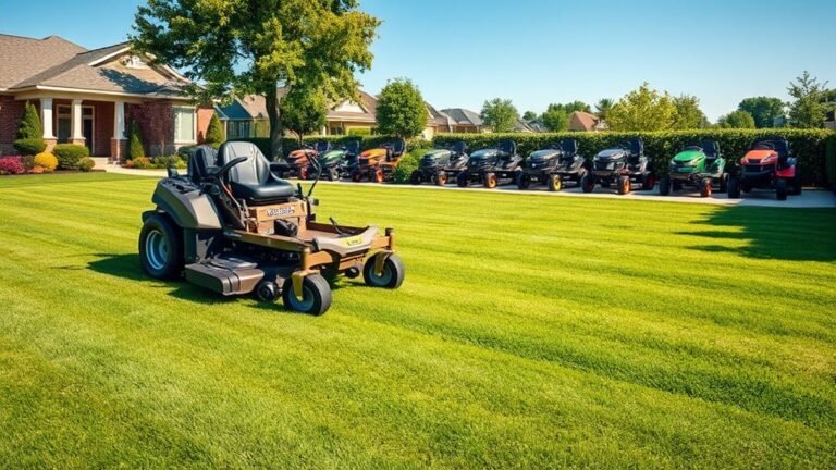 top zero turn mowers