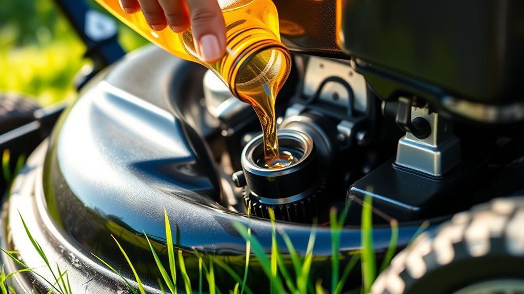 use the recommended oil type