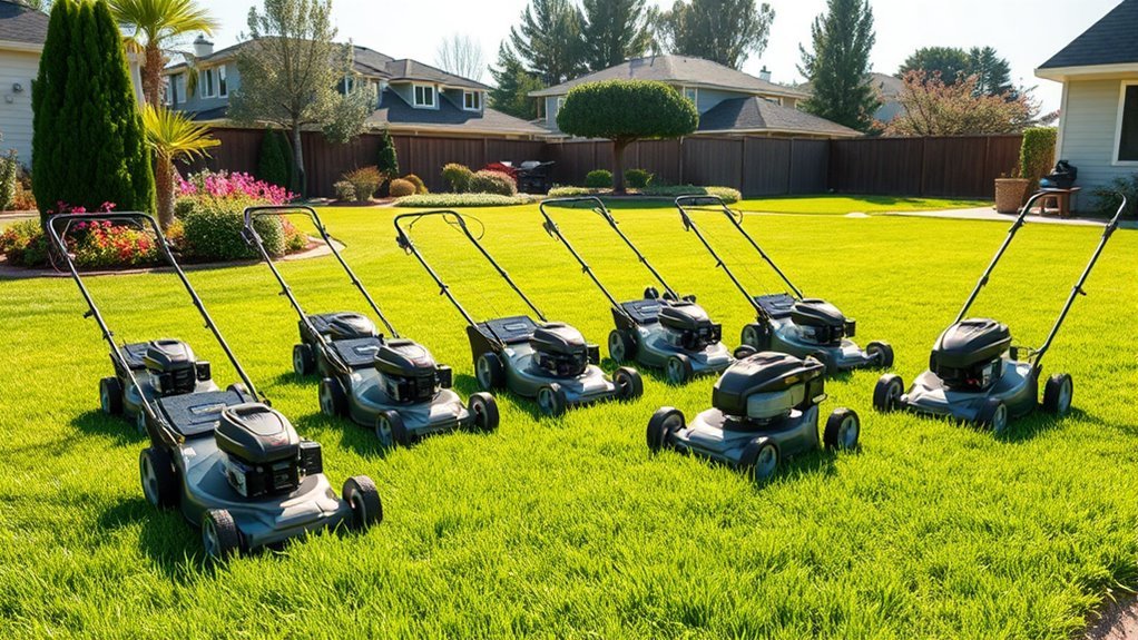 affordable gas lawn mowers
