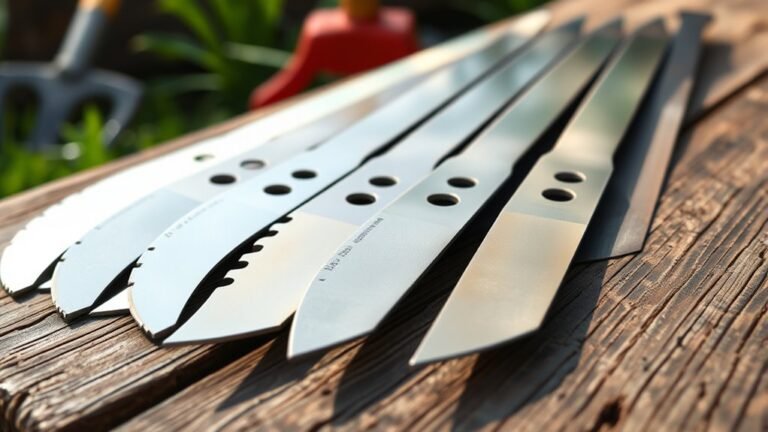 top commercial mower blades