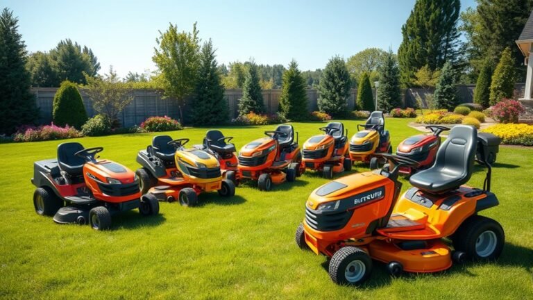 top electric lawn mowers