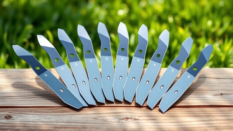 top lawn mower blades